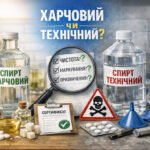 Как отличить питьевой спирт от технического